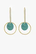 Blue Dot Hoops