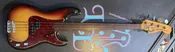 1972 Fender Fretless Pbass RW board