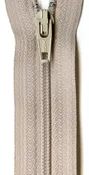 14" Ziplon Zipper: Bone