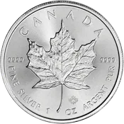 1 oz Canadian Silver Maple Leaf