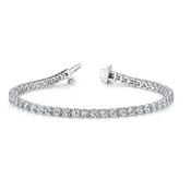 Natural Diamond Tennis Bracelet