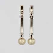 Multi-tiered Gold Dangles