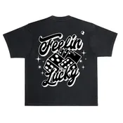 3COIN Feelin' Lucky T-Shirt - Black