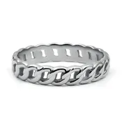 Gold Cuban Chain Link Ring