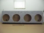 2006-2023 Dodge Ram Mega Cab Quad 10/12 Sub Box
