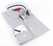 Elie Balleh Hazy Strips Men Shirt / Button Down