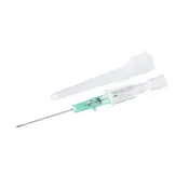 18 Gauge Safety Introcan Straight Enhanced IV Catheter