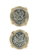 Alexander the Great Coin Cuff Links