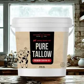100% Pure Beef Tallow (7 lb Gallon Pail)