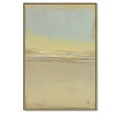 Abstract Views of Blues and Tans