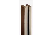 102 Inch Brown 5 x 5 Inch Line Post for Simulated Stone Fence Systems