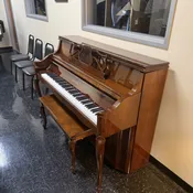Charles Walter Piano, Model 1520 Satin Walnut, 1995