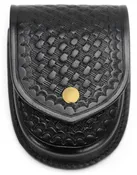Basketweave Leather Handcuff Holder