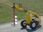 Auger One Man Tow Behind