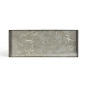 Fossil Organic glass valet tray