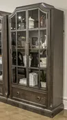 Wickenger – Display Cabinet – Dark Brown