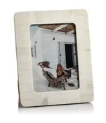 Cote d'Ivoire White Bone Inlay 5x7 Frame