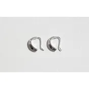 Fay Andrada Selka Petite Hoops in Silver