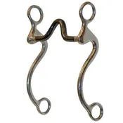 5″ High Port Sweet Iron S-Curve Stainless Steel Bit