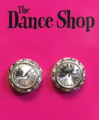 16mm Clear Clip Comp Earring