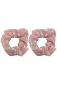 2 Pack Floral Scrunchie