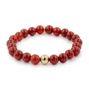 Ferocity – Carnelian Beaded Bracelet