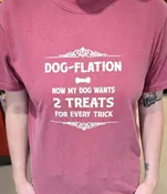 Dog-Flation (Unisex, Short Sleeve)