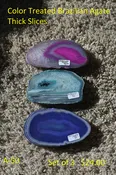 Color Treated Brazilian Agate  A-50