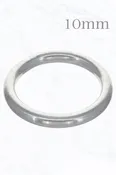 10MM Aged Worn Metal Gold Silver Bangle Bracelet