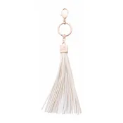 Keychain with Fringe Tassel