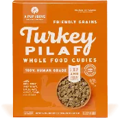 A Pup Above Turkey Pilaf Whole Food Cubies