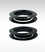 1-1/2’’ B-SMGW # 12 Black Painted Curtain Grommet & Washers