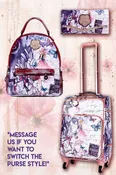 Arosa Butterfly Dreams Spinner Wheeled Luggage Set [3pcs]
