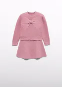 5.592 skirt set w/bow