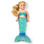Aussie Green Doll Tail and Top - 18 inch fits American Girl® (Doll not included)
