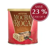 10 oz Mocha ROCA Canister | Case of 9 Canisters — Brown & Haley | Almond ROCA