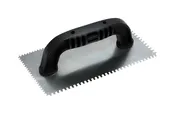 1/16 In. Square & U-notched Trowel With Black Handle, 4 In. X 9 In.