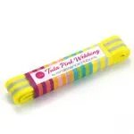 2 yd Grey/Neon Yellow Webbing - Tula Pink 1"