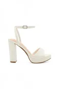 DeBlossom Jane White Heels