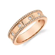 2 Row Diamond Band