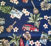 Around the Island Navy Blue