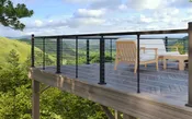 American Railing by Key-Link with Horizontal Cable Level Top Rail Kit 36″ height