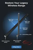 Legacy Wireless Trigger Replacement Antennas (sold as a pair)