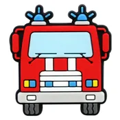 Ambulance Heel Strap Charm