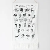 Animal Alphabet Wall Hanging