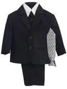 Boys’ Six-Piece Herringbone Suit