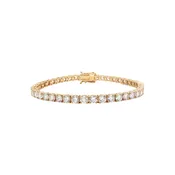 Lab-Grown Diamond Tennis Bracelet