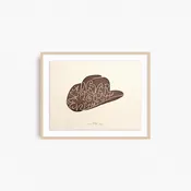 Never Touch A Man's Hat (brown edition) — Lilco Studio