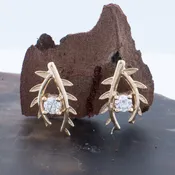 Fern Leaf Earrings