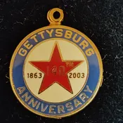 14K Gold Gettysburg 140th Anniversary Charm